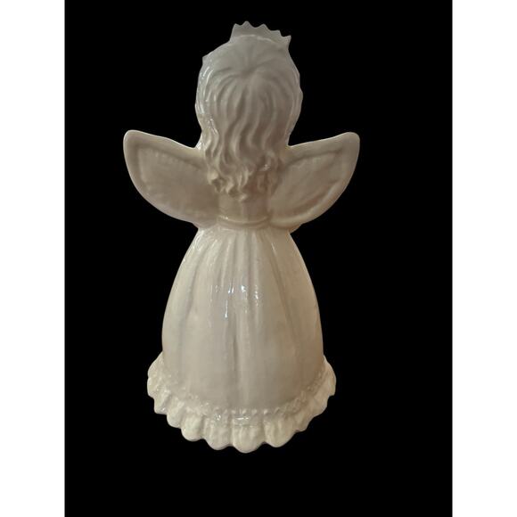 Fireside Creations Ceramic Angel Child Holding Bowl~ Religious Figurine 10" tall - Picture 5 of 5